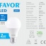 Bec LED FAVOR OPTIM A60 10W E27 4000K