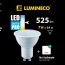 Bec LED Lumineco PRO PAR16 7W GU10 4000K